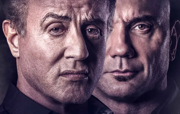 Two, action, poster, Sylvester Stallone, Sylvester Stallone, Dave Bautista, Dave Batista, Escape Plan 2: Hades