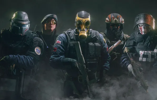 Picture Rainbow Six, mask, victories, Characters