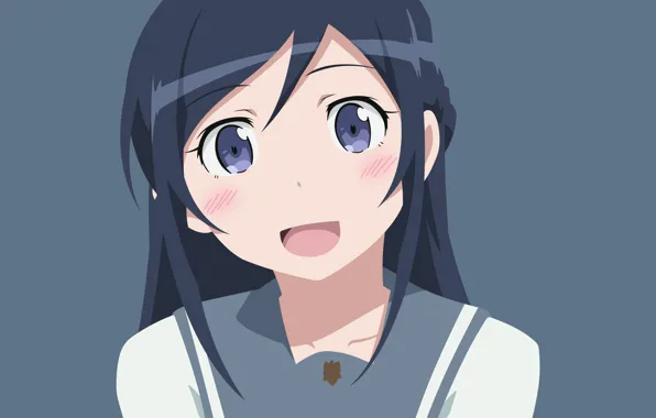 Look, girl, smile, Oreimo