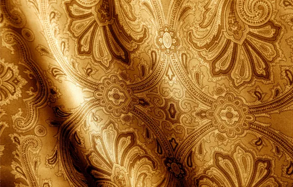Patterns, texture, fabric, ornament, brown