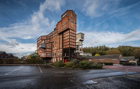 Monument, Belgium, Museum, Blegny Mine, coal mine