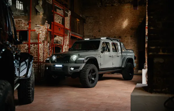 Front, Gladiator, Jeep, Soldier, Ferōx T