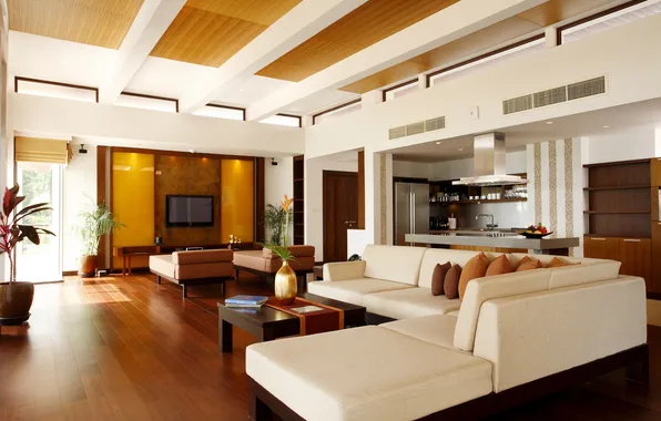 Picture design, house, style, Villa, interior, living space