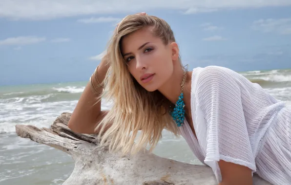 Picture model, look, blonde, Claudia