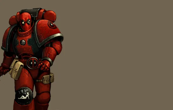 Warhammer, Deadpool, Deadpool, MARVEL, 40K, Wade Wilson