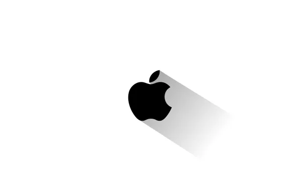 Picture apple, minimalism, logo, emblem
