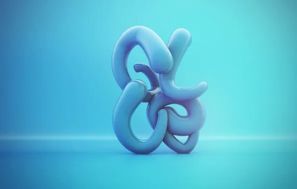 Letters, graphics, render, glue