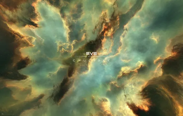 Space, nebula, space, eve online, coooper, crucible