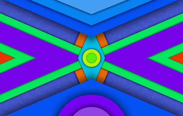 Circles, triangles, layers
