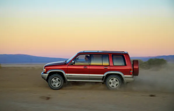 Side view, SUV, Acura, 1997, AWD, 2019, Isuzu Trooper, Super Handling SLX