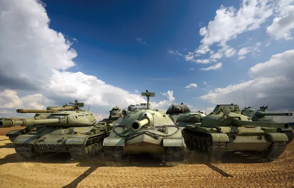 Picture tank, tanks, WoT, Is-7, World of tanks, tank, World of Tanks, Is-4