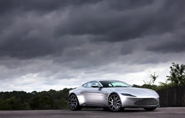 Clouds, Aston Martin, 2015, DB10