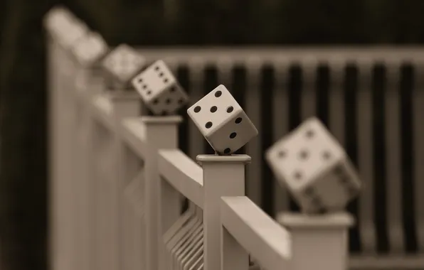 Picture macro, railings, dice, the crossbar