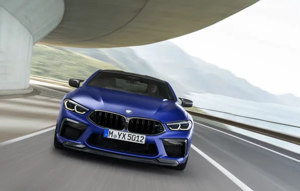 Picture coupe, BMW, front, in motion, 2019, BMW M8, M8, M8 Competition Coupe