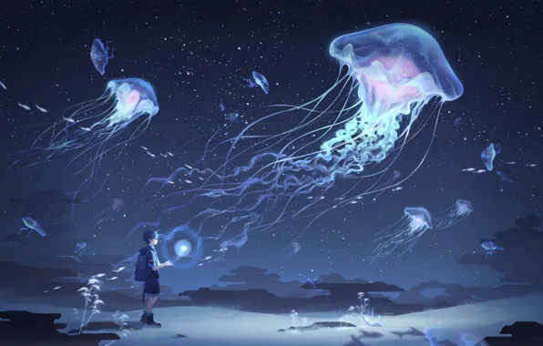 Jellyfish Can't Swim In The Night' Original Anime Set For 2024 Debut - That  Hashtag Show