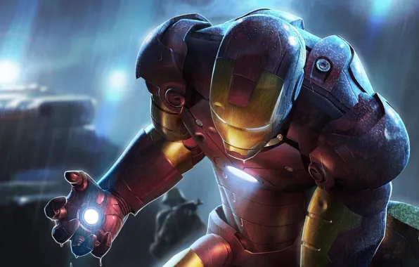 Red, IRON MAN, Iron man