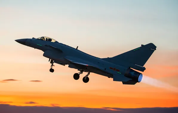 Fighter, aircraft, weapon, china, aviation, jet, J-10, airforce