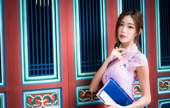 Look, girl, dress, Asian, cutie