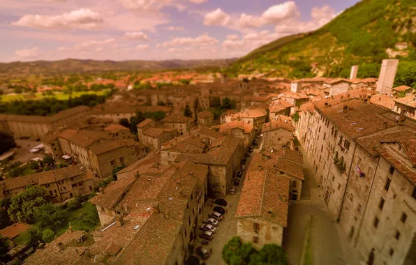 Home, Panorama, Roof, Italy, Building, Italy, Blur, Italia