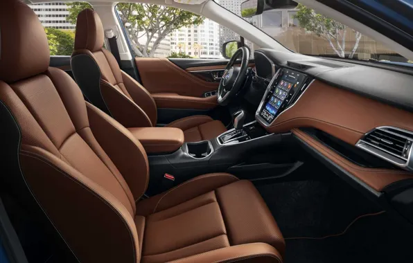 Interior, seat, torpedo, Subaru Legacy, 2022