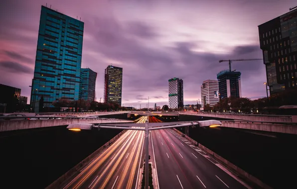The city, street, Barcelona