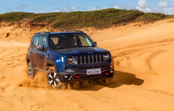 2018, Jeep, Trailhawk, Renegade