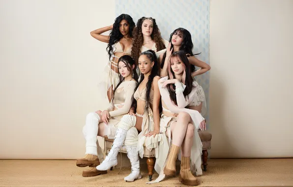 Picture Megan, Music, Sophia, Lara, Manon, Daniela, Yoonchae, KATSEYE