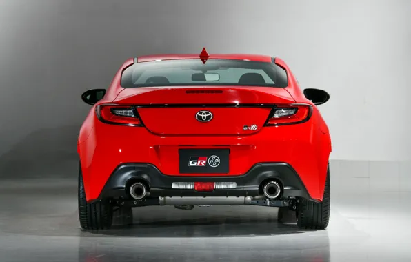 Toyota, rear view, sports car, 2022, Toyota GR 86