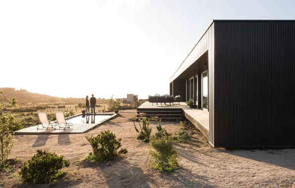 House, pool, architecture, Chile, building, Chile, by Cristián Romero Valente, Casa WV