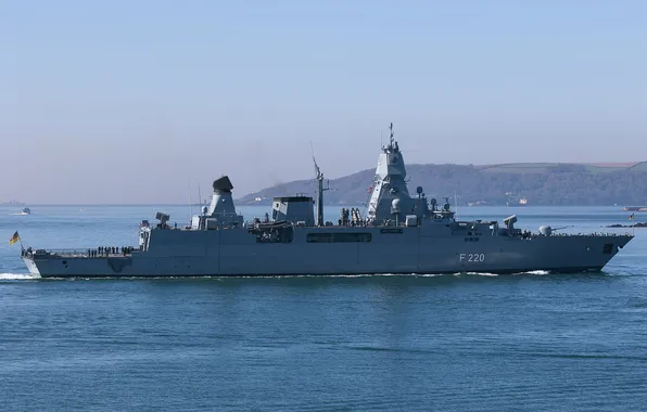 Frigate, The German Navy, 2025, FGS Hamburg