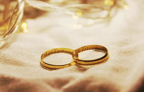 Ring, two, wedding
