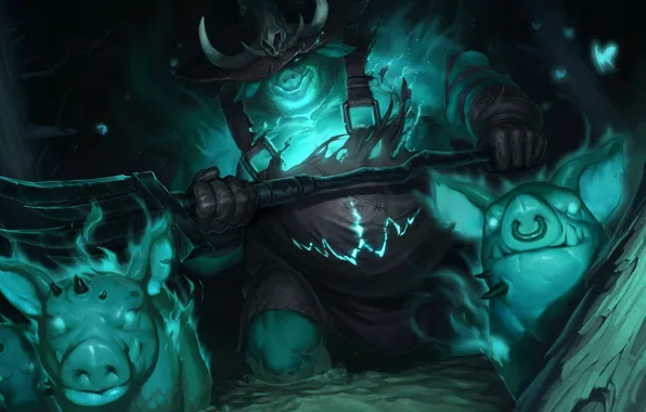 Ghosts, pigs, Legends of Runeterra