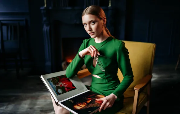 Picture look, dress, Maya, Stanislav Ivanitsky, Maya Bukhtoyarova