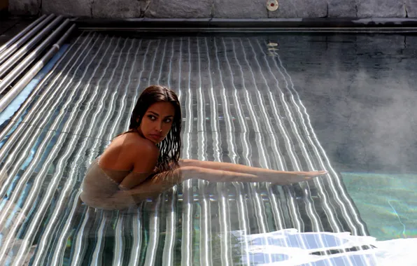 Water, youth, naked, pool, Mermaid, Madalina Diana Ghenea