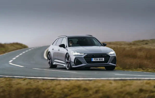 Audi, universal, on the road, RS 6, 2020, 2019, V8 Twin-Turbo, RS6 Avant
