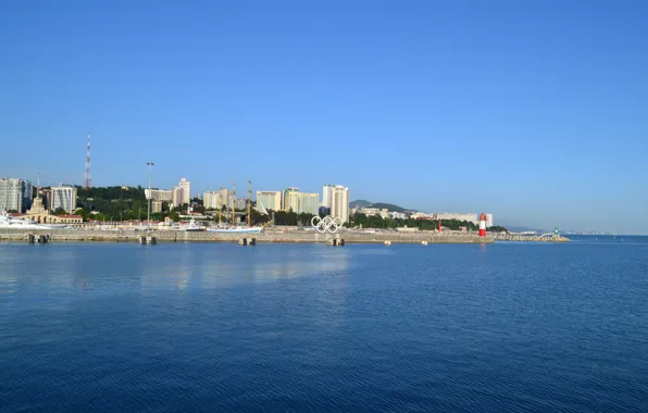 Sea, Sochi, boat trip