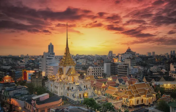 The city, Thailand, Bangkok, Thailand, Bangkok