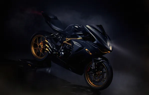 Picture bike, sportbike, dark background, Augusta, mv augusta, f3 800