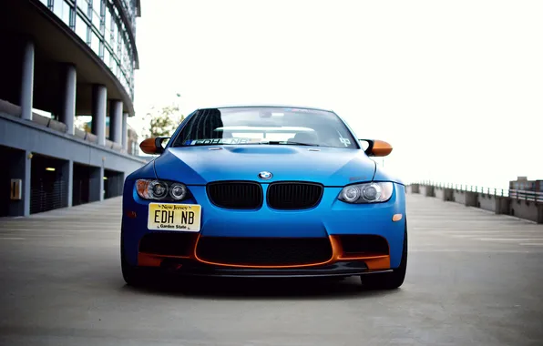 BMW, blue, tuning, E92