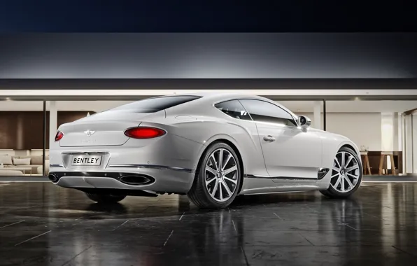 Bentley, Continental, White, Machine, Car, Automotive, Bentley Continental GT, Architecture