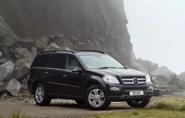 Picture Wallpaper, black, Mercedes-Benz, gl500