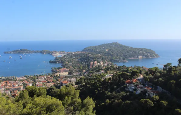 Summer, landscape, nature, travel, France, Cap Ferrat