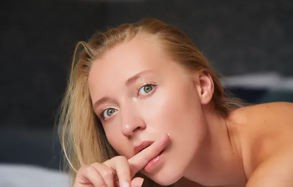 Hot girl, studio, model, brunette, sexy woman, photoshoot, posing, closeup