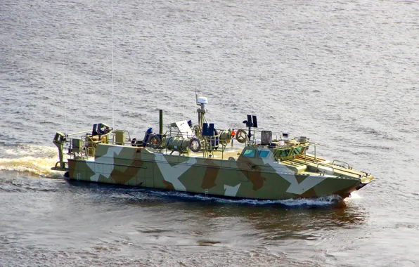 Boat, Raptor, camouflage, BK-16