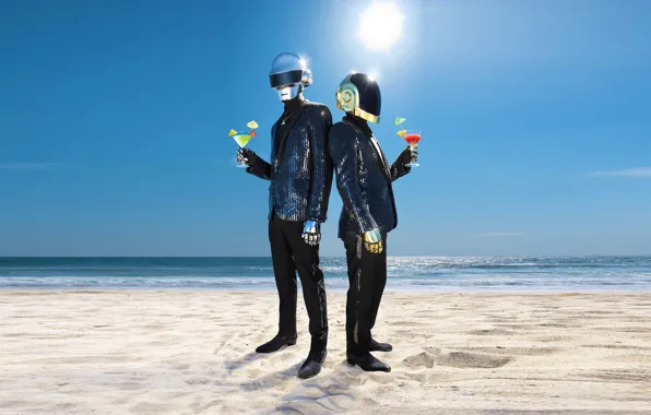 Beach, Duo, Daft Punk, electronic, Thomas Bangalter, Daft Punk, Guy-Manuel de homem-Christo