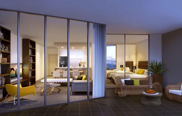 Design, the city, style, home, interior, Australia, living space