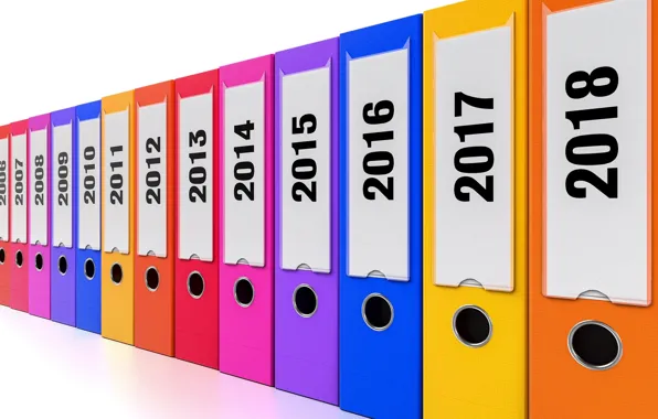 Holiday, New Year, office, a number, folder