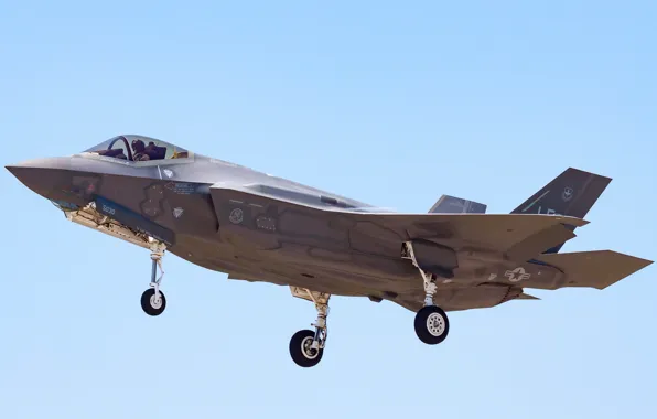 Picture weapons, the plane, US Air Force, F35A