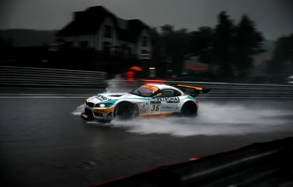 Picture BMW, GT3, Rain
