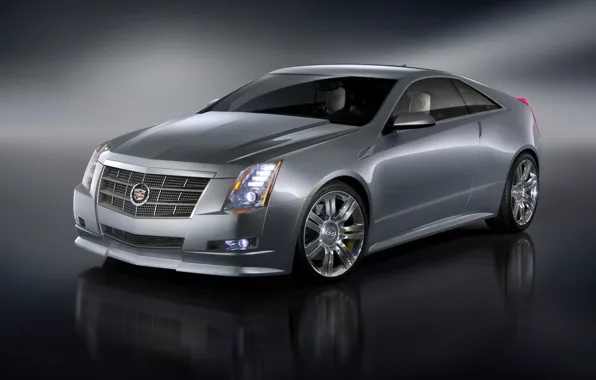 Picture Cadillac, silver, CTS